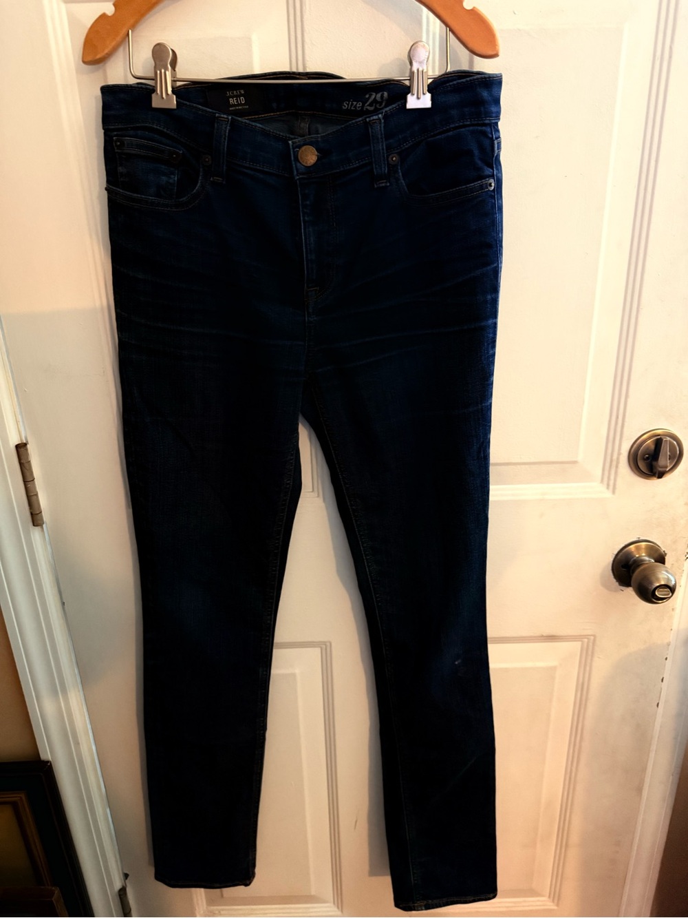 J. Crew Indigo Blue Skinny Jeans